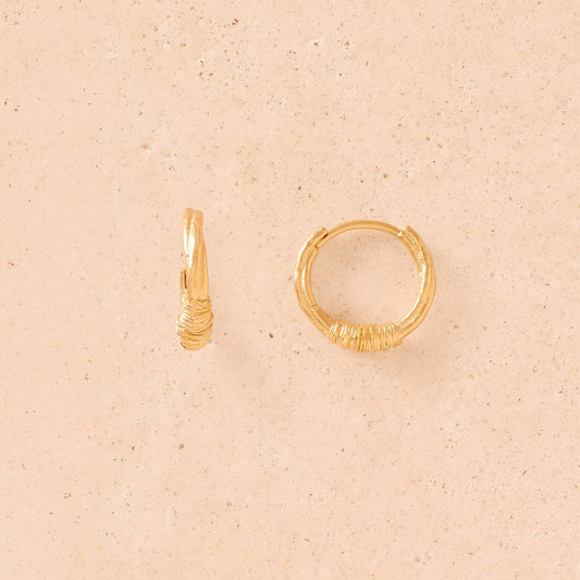 Sýrma Creolen | Goldene, wasserdichte Schmuck-Geschenkidee