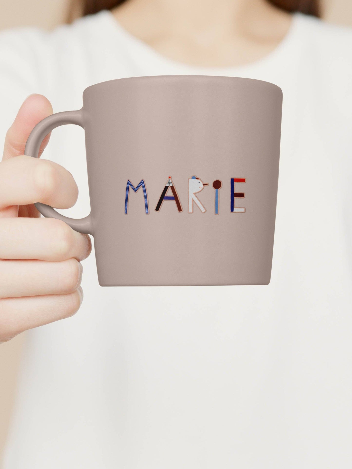 Spülmaschinenfeste Sticker "ABC"