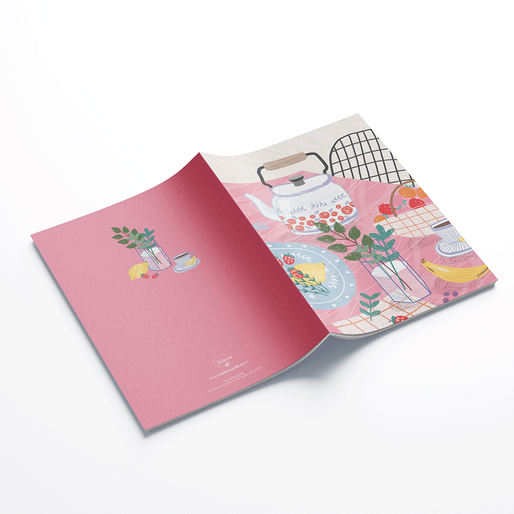 A5-Notizbuch – Summer Delights