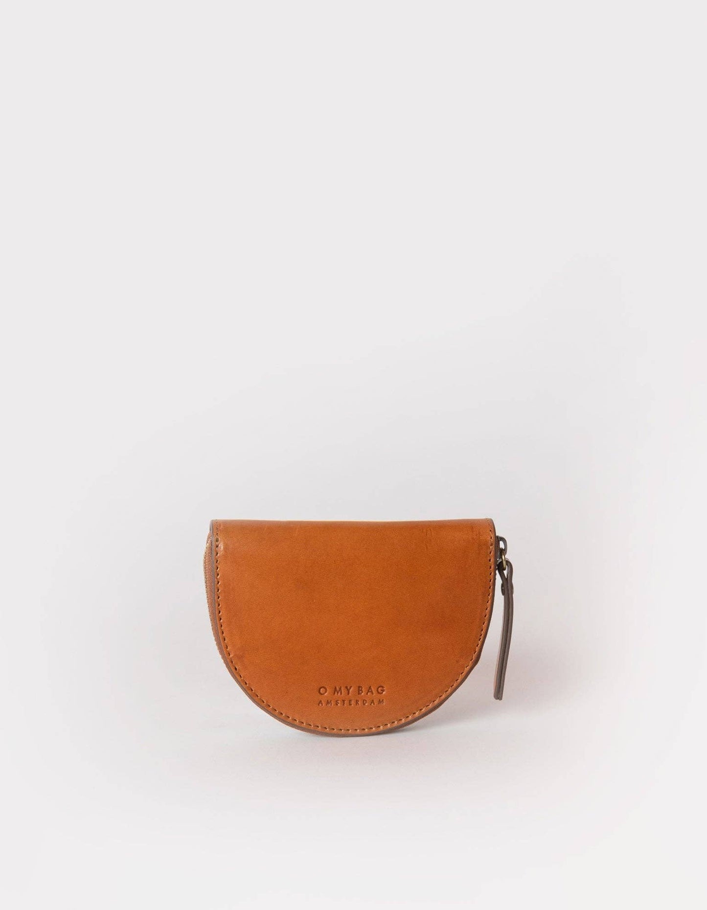 Laura Münzbörse - Cognac Klassisches Leder