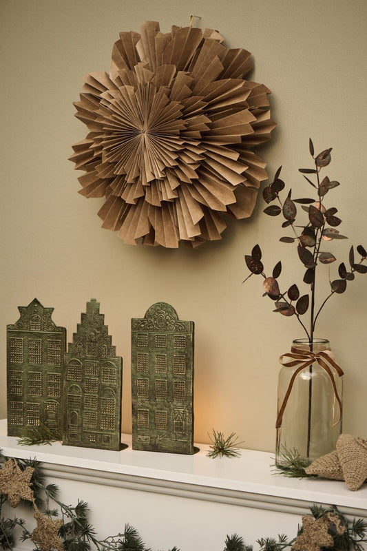 Stern zum hängen rund natur Stella