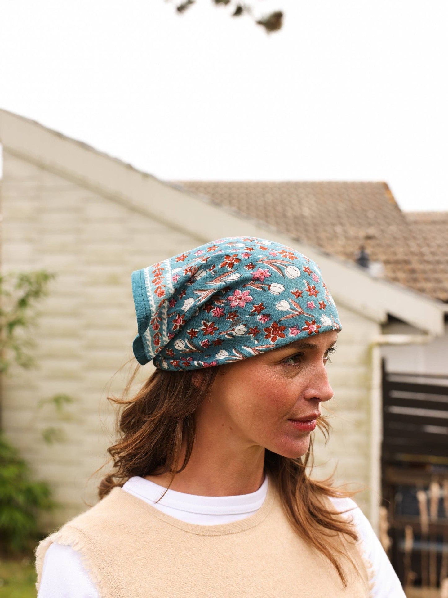 Babyschals, Kinderschals Bombay Blau