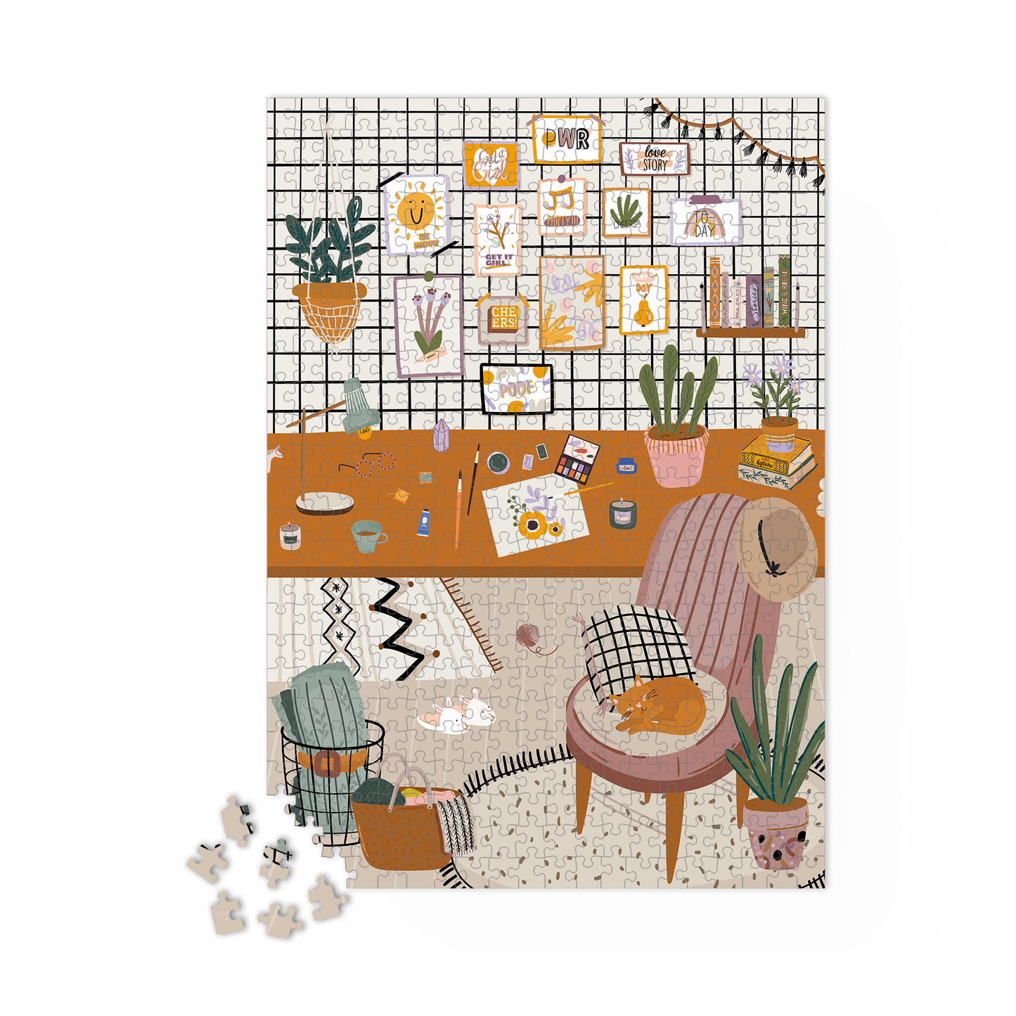 1000-teiliges Puzzle „The Workshop“
