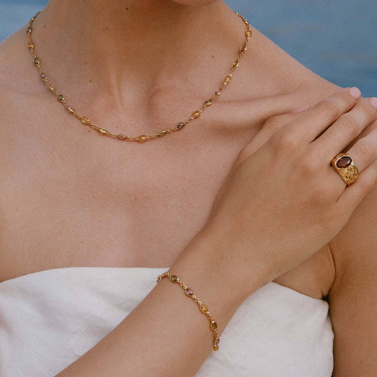 Fruitera Autumna Armband | Wasserdichtes Schmuck-Geschenk in Gold
