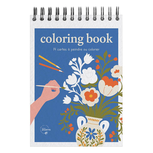 Malbuch A6 - Bloom