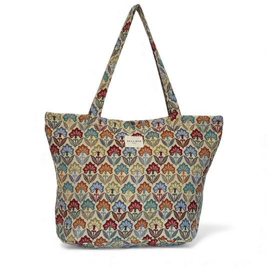 Große Shopper mit Reißverschluss FLORA