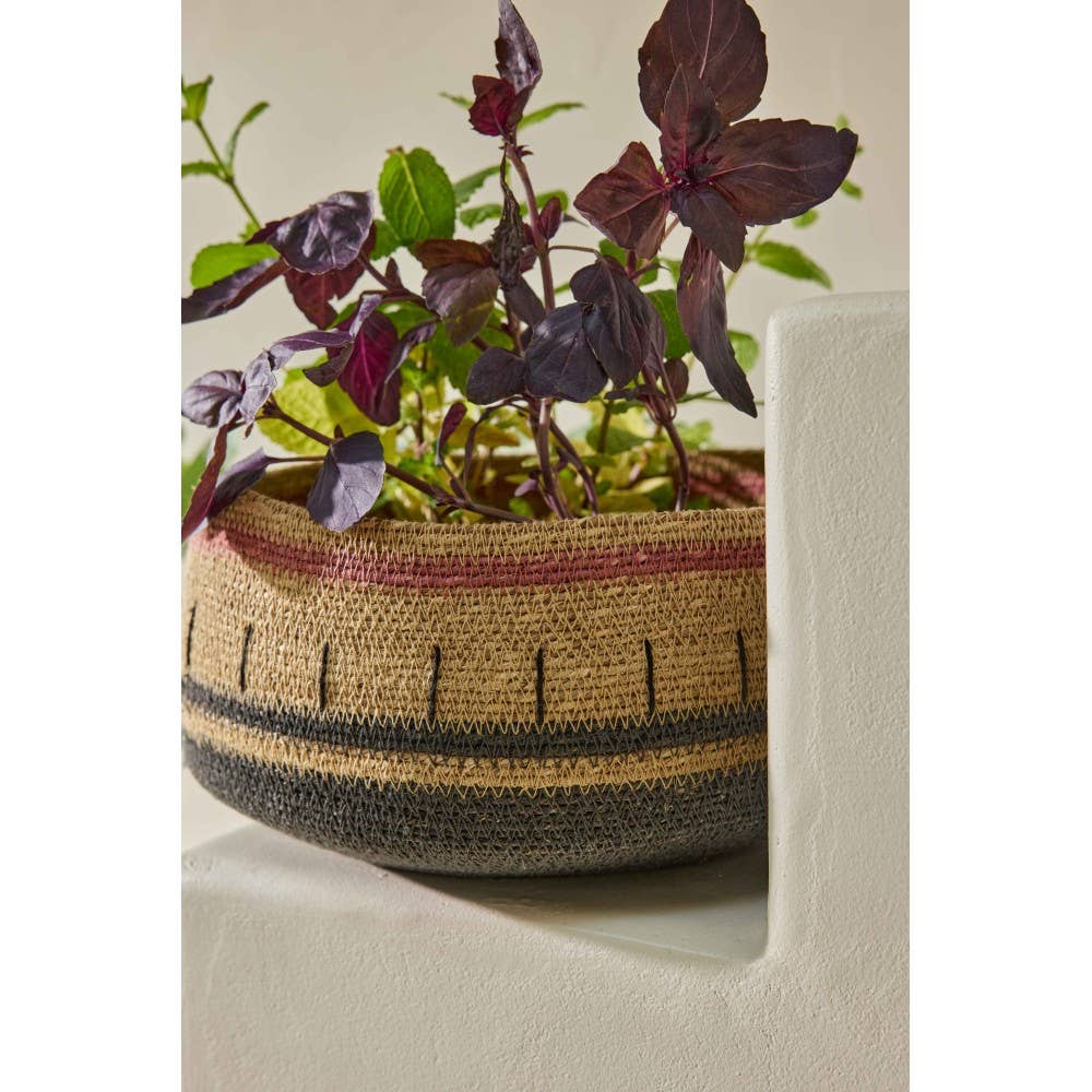 Korb - Natürliches Flieder - 27 x 14 cm