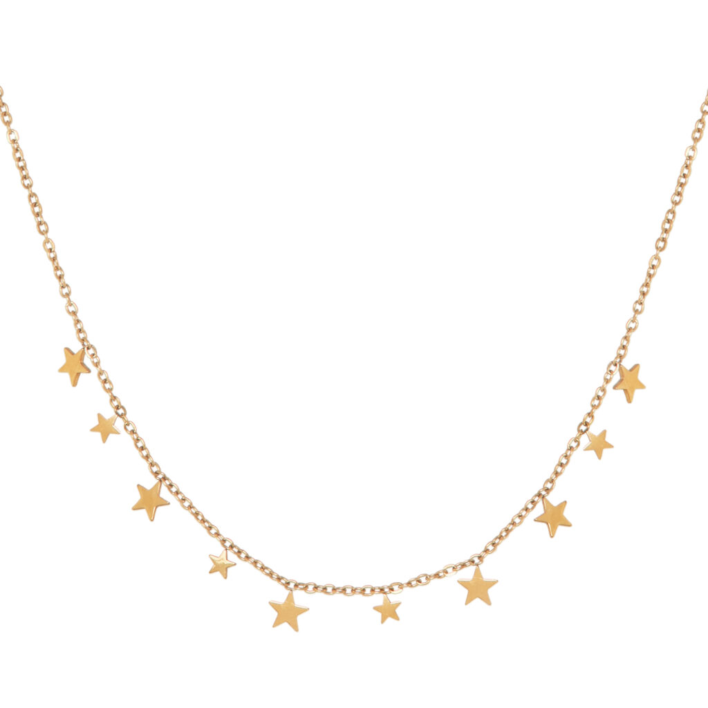 Starborn-Halskette Gold
