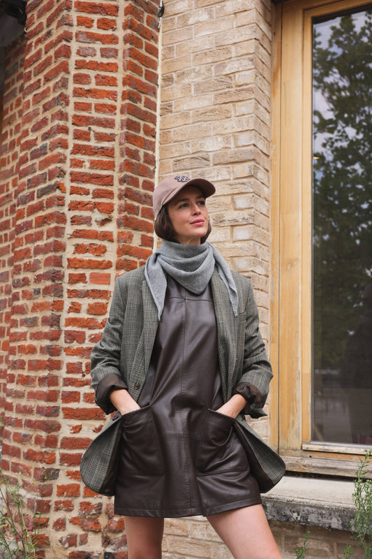 Schal Colette Grau