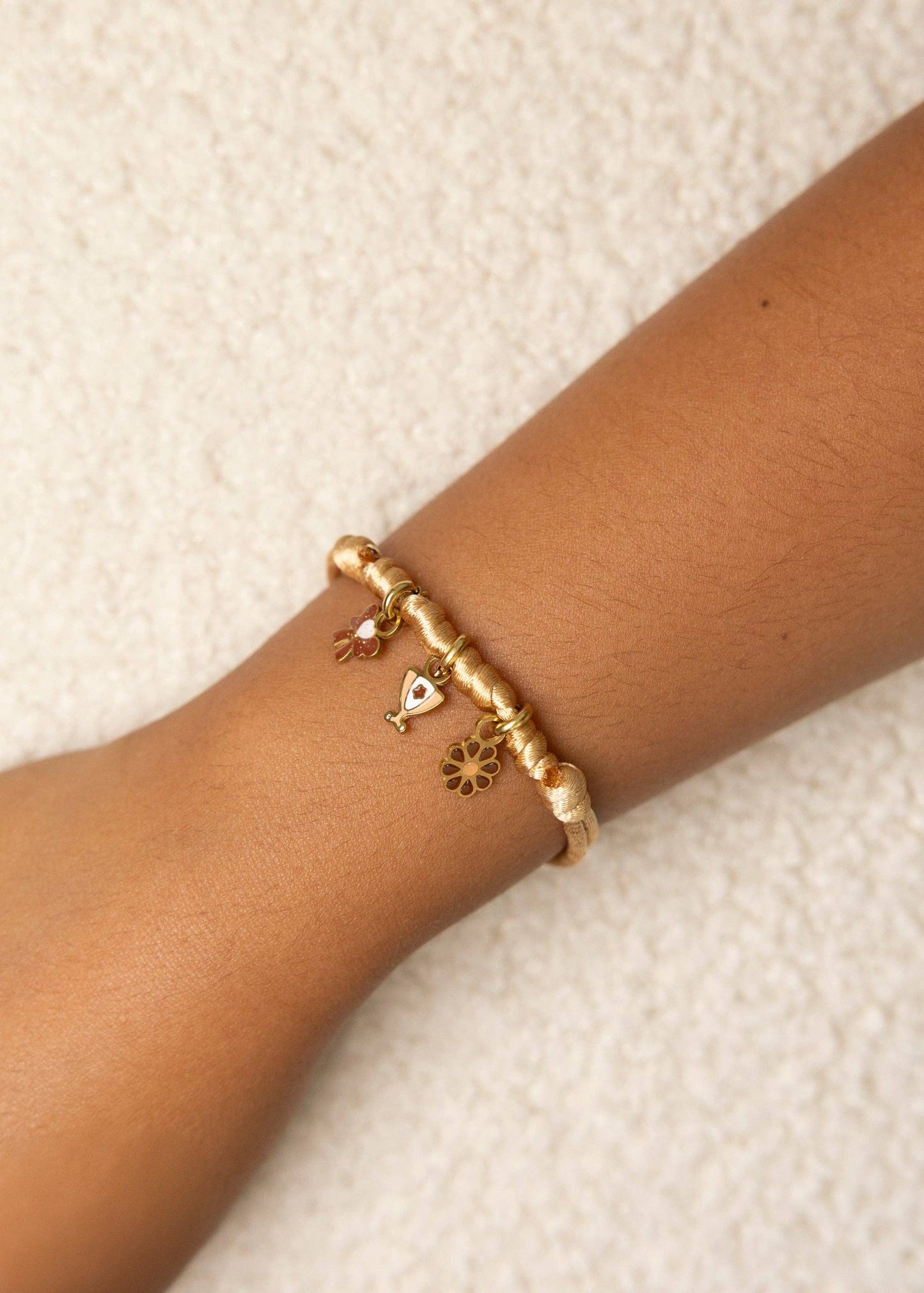 Mach Mein Armband - Sanfter Pfirsich
