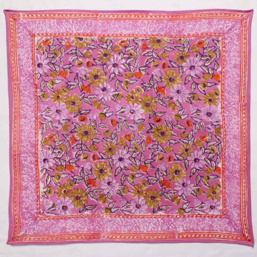 Indischer Schal – Meera Orchidee
