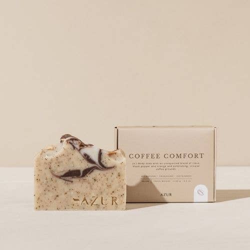 COFFEE COMFORT | Peeling-Seifenriegel | Naturseife