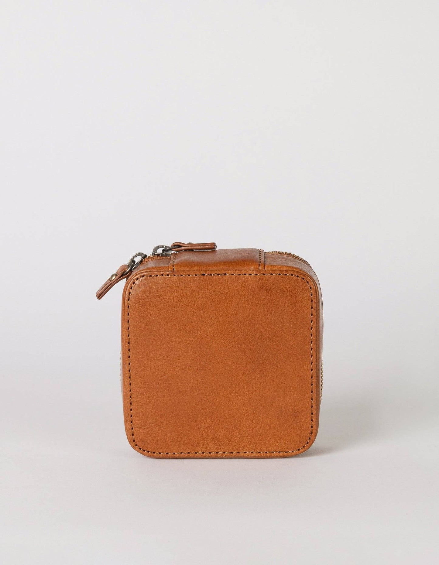 Schmuckkästchen - Cognac Klassisches Leder
