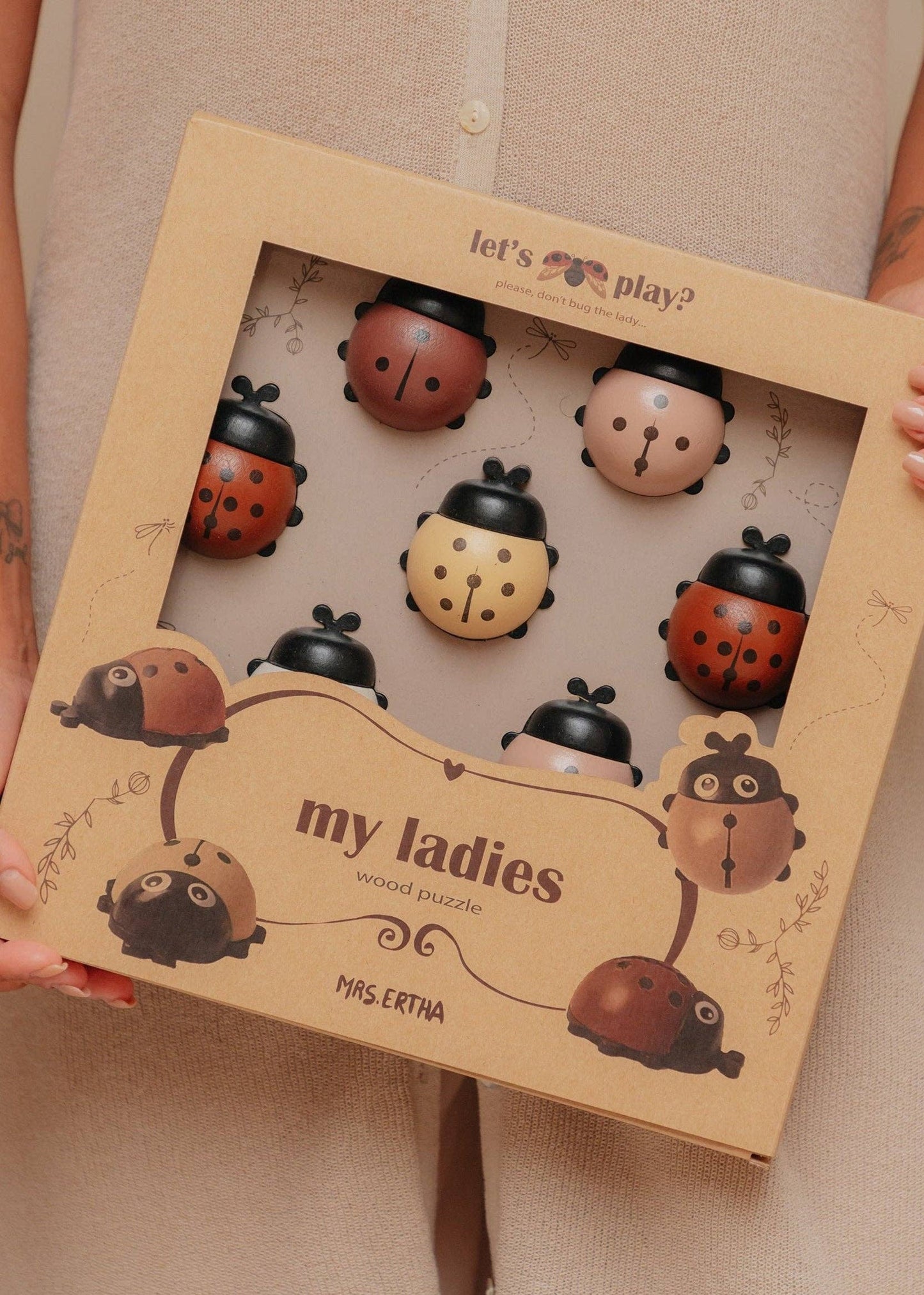Meine Damen XLWood- XLWood Puzzle - Holz