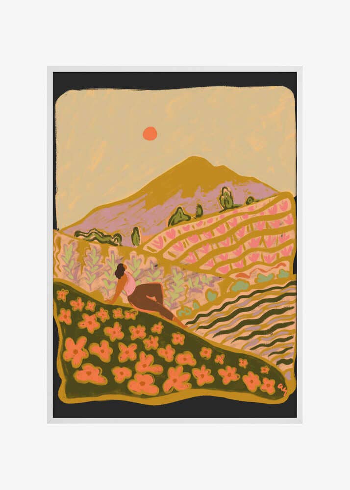 Feld der Blumen Bild