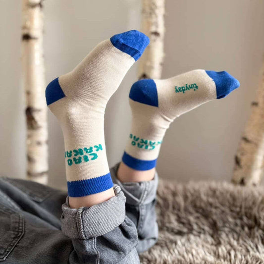 Ciao Kakao-Socken Blau