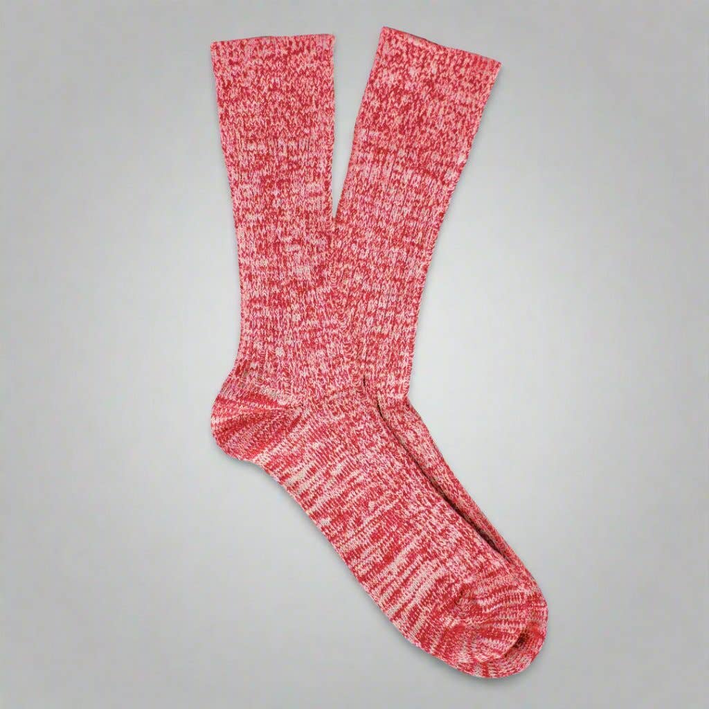 KLUE Socken mit Baumwollmuster | Rot