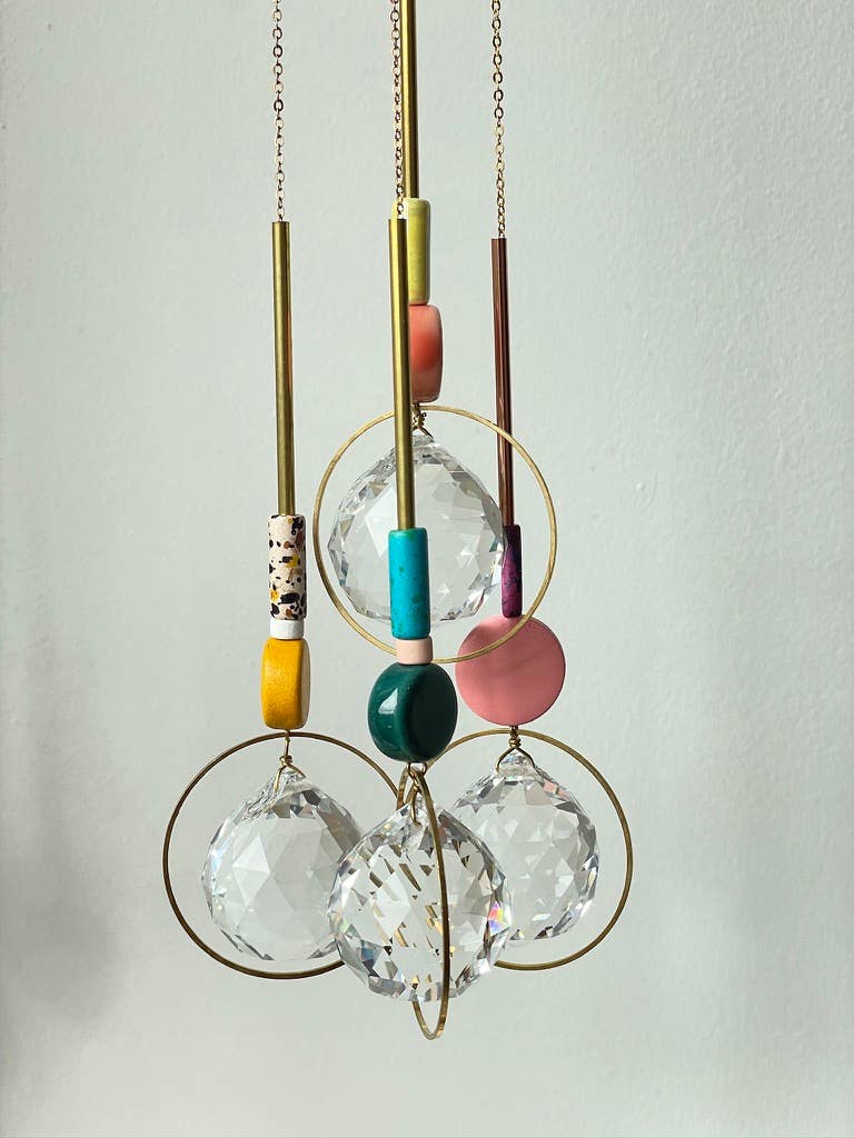 Suncatcher Disc/ Lichtfänger / Fensterkristall  / Prisma