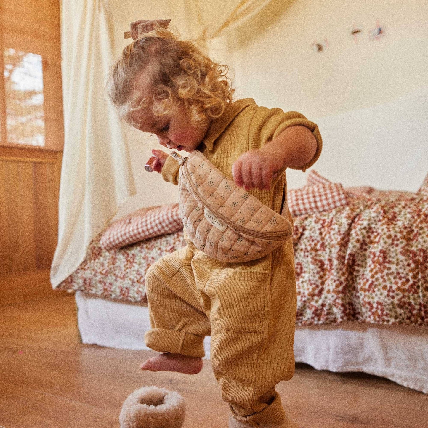 Banane Kind aus Baumwollmusselin Étincelle