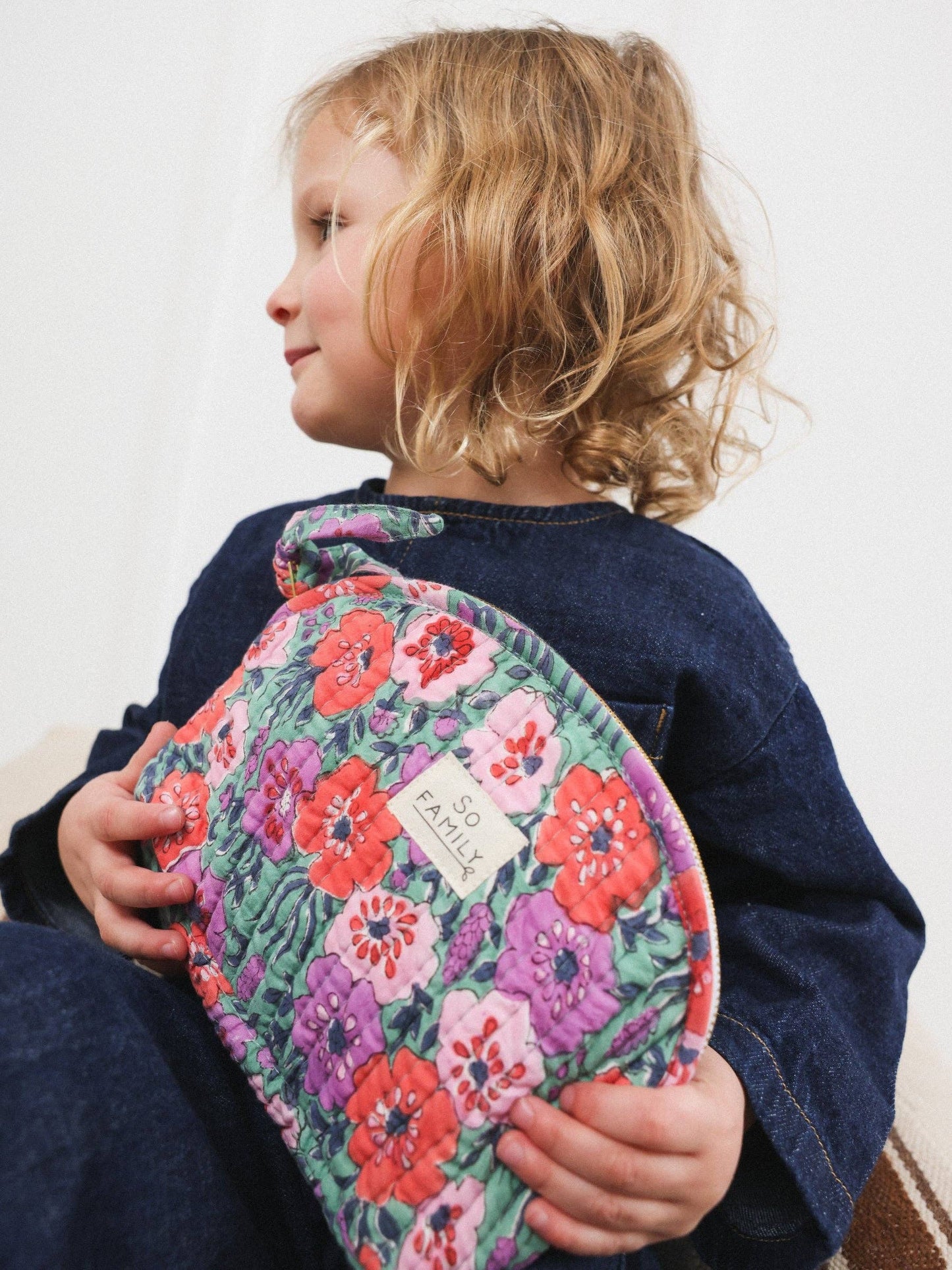 Make-up-Tasche Indore grün