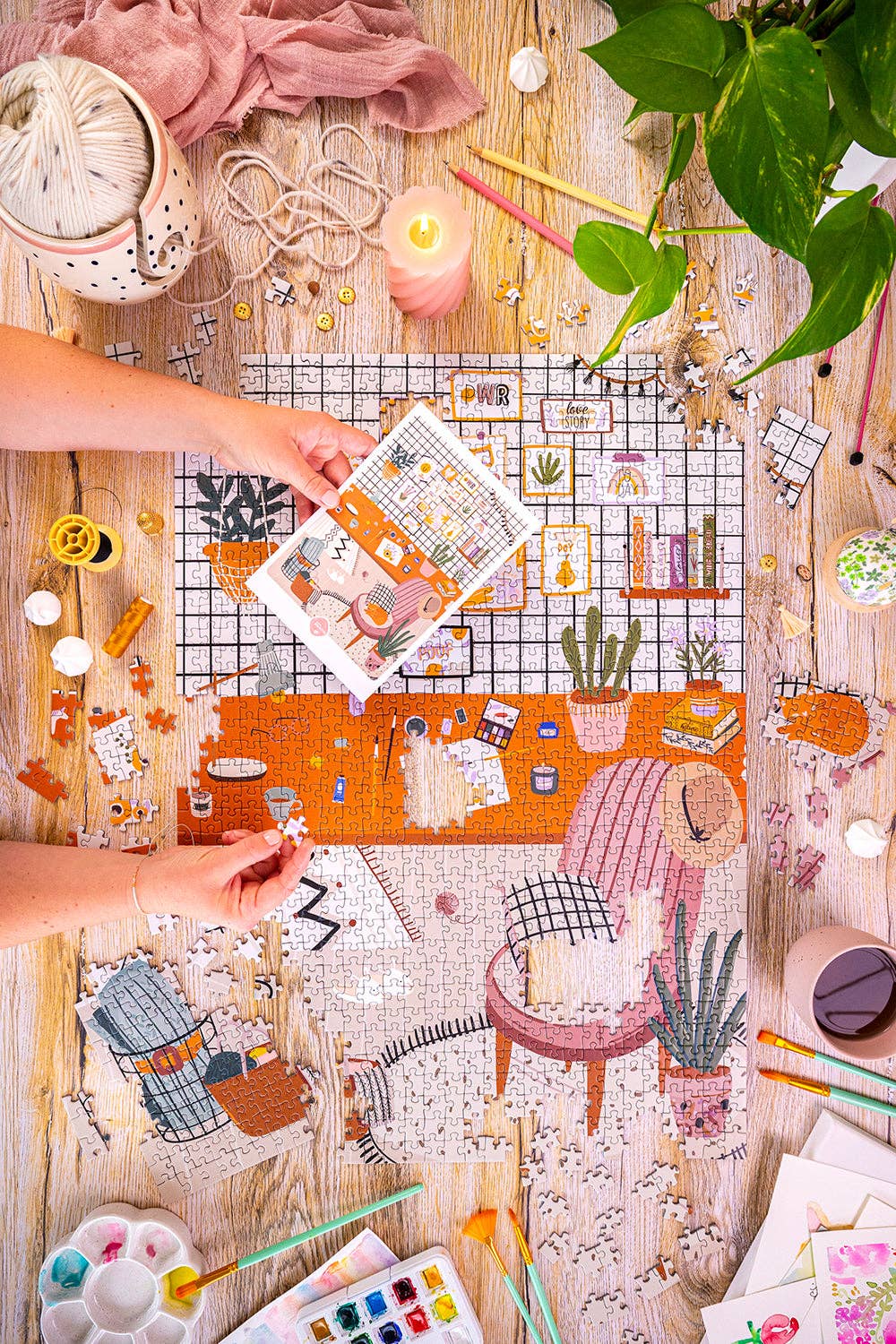 1000-teiliges Puzzle „The Workshop“