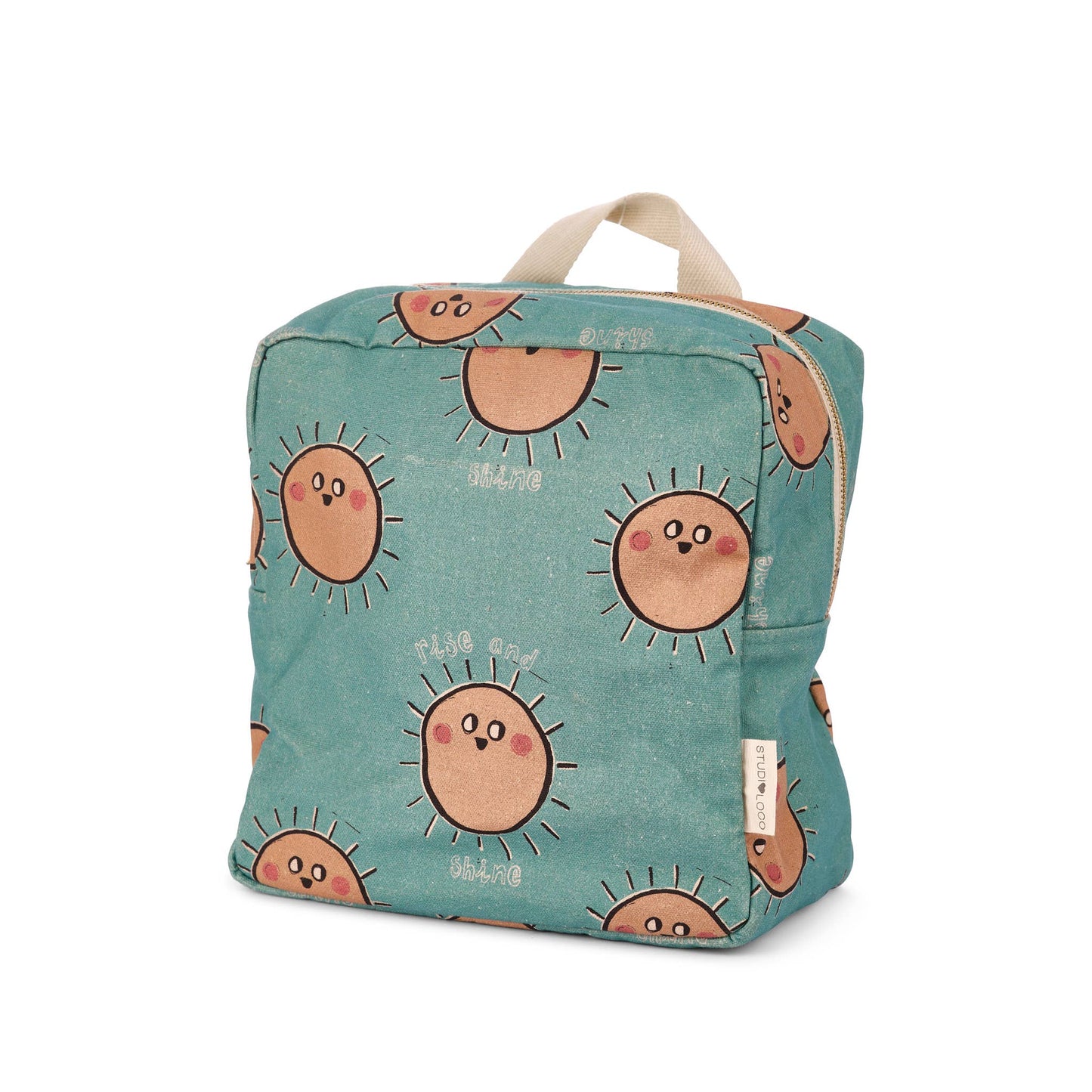 Wasserdichter Rucksack Sun aus Baumwollcanvas