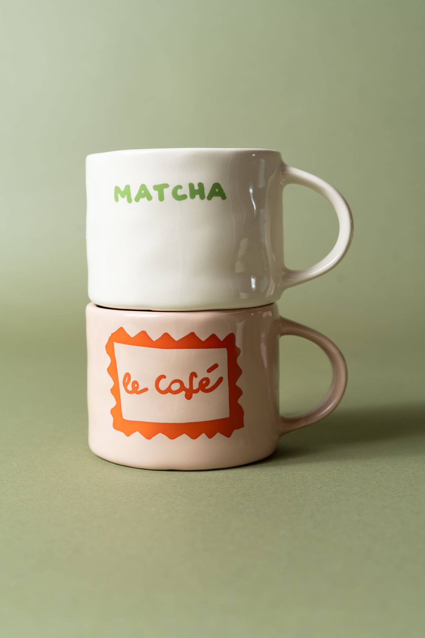 Sisi Handmade Tasse „Le Café“ mit Henkel, 250 ml