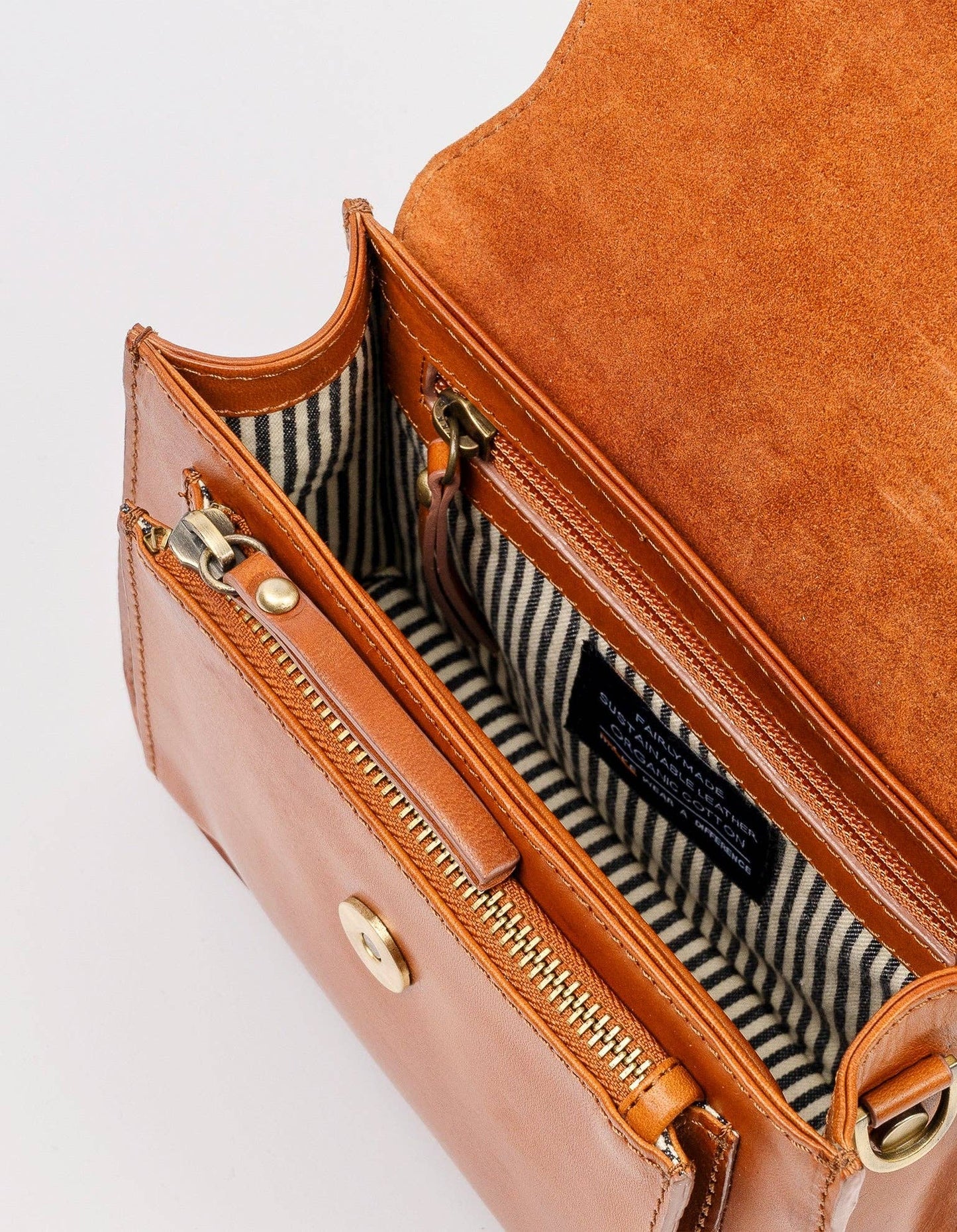 Harper Mini - Cognac Klassisches Leder