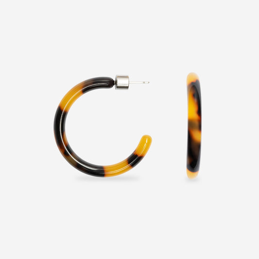 Ohrringe - Loop Dark Cheetah