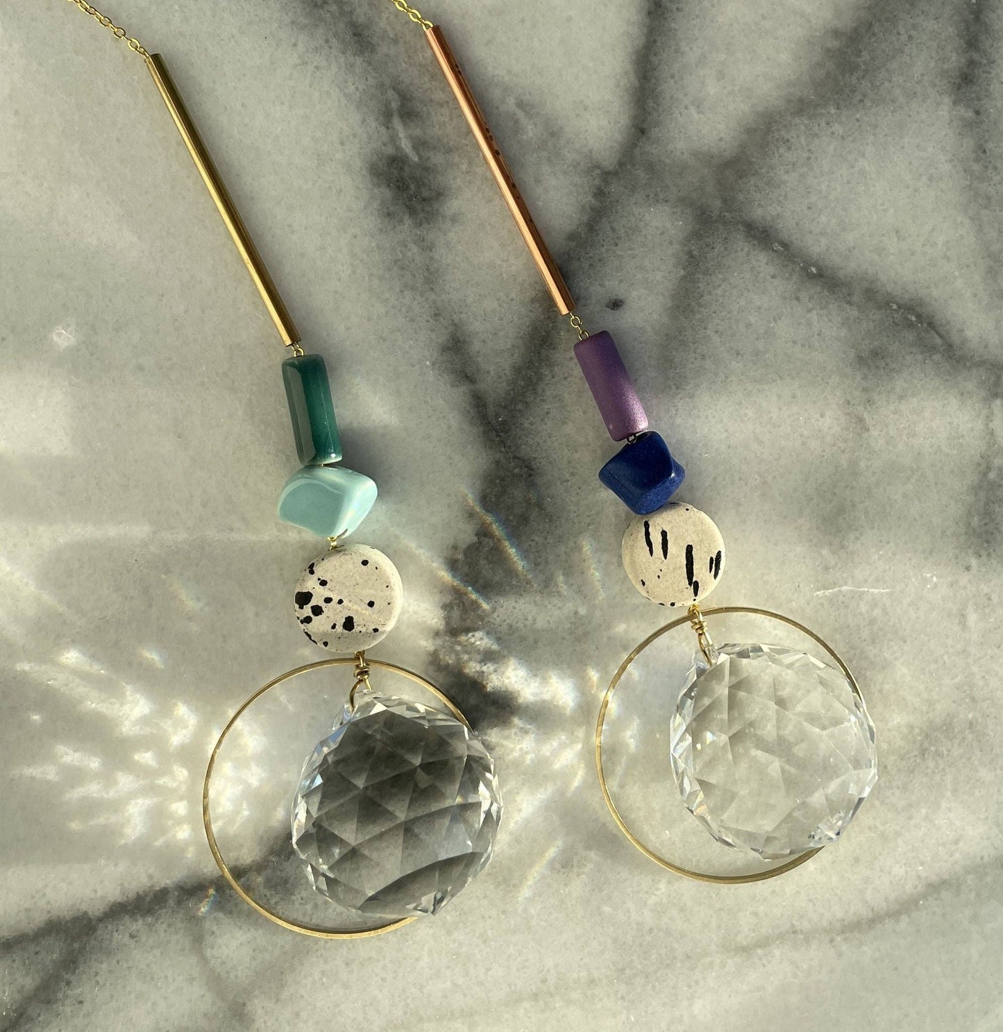 Suncatcher DISC/ Lichtfänger / Fensterkristall  / Prisma