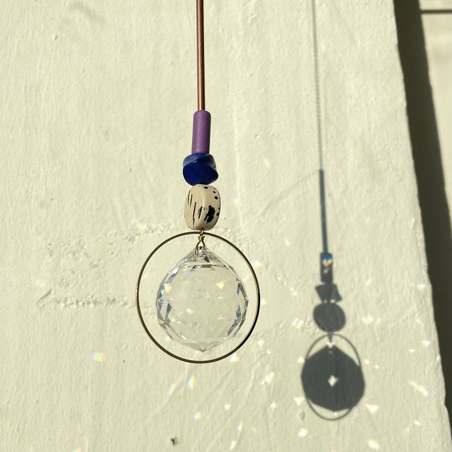 Suncatcher DISC/ Lichtfänger / Fensterkristall  / Prisma