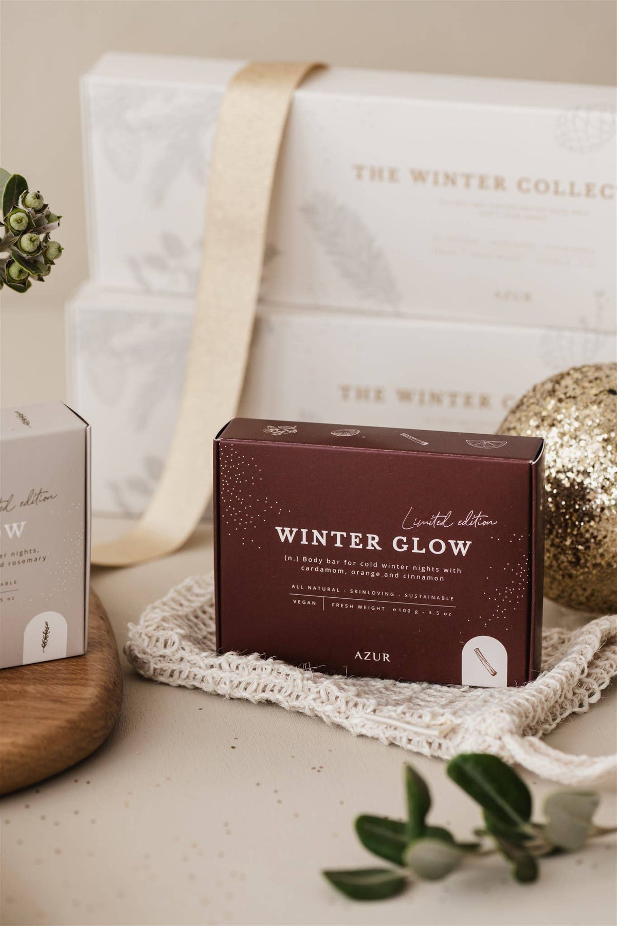 WINTER GLOW | Weihnachtsseife | Bodybar in limitierter Auflage