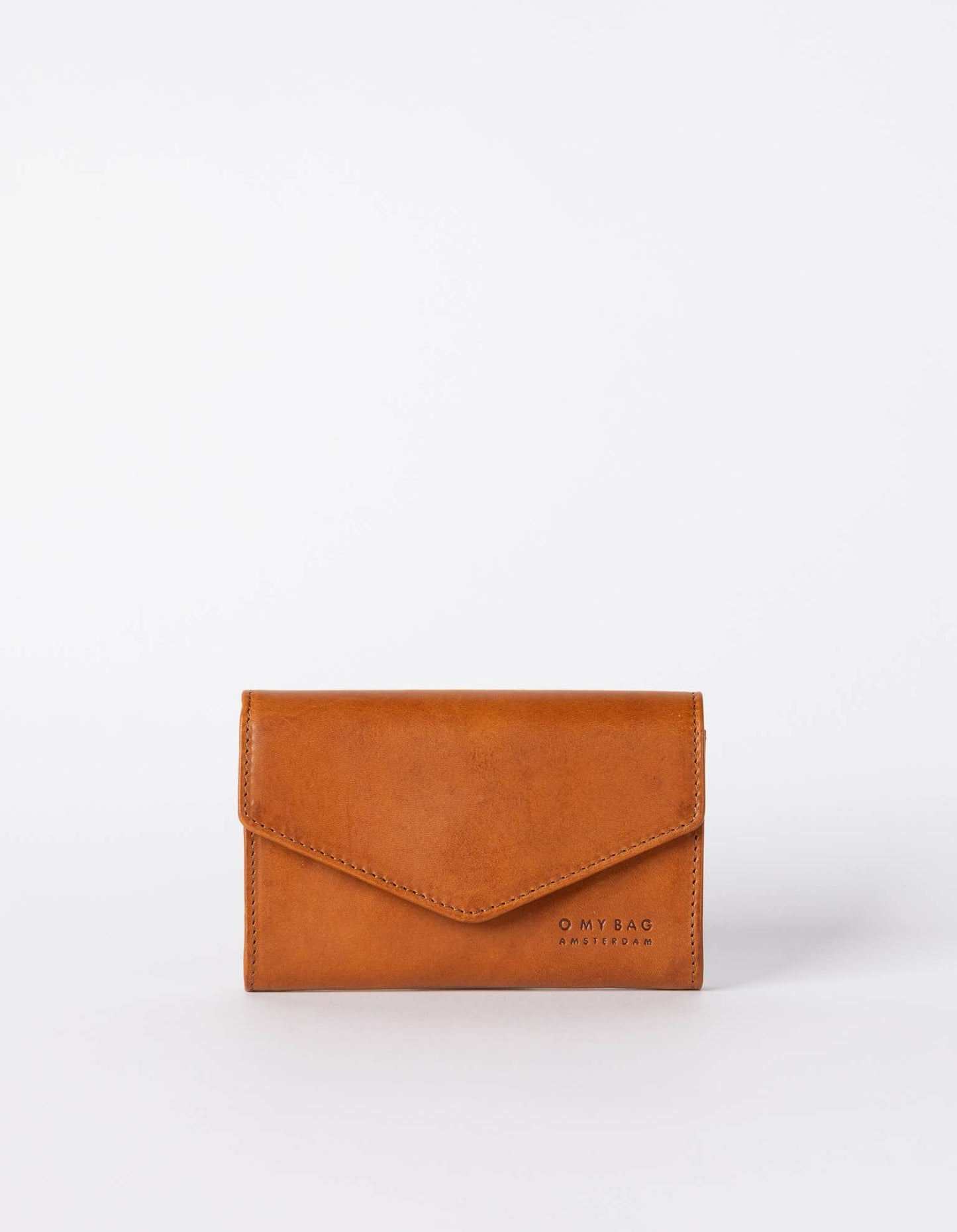 Leder Jo's Geldbörse - Klassisches Cognac-Leder