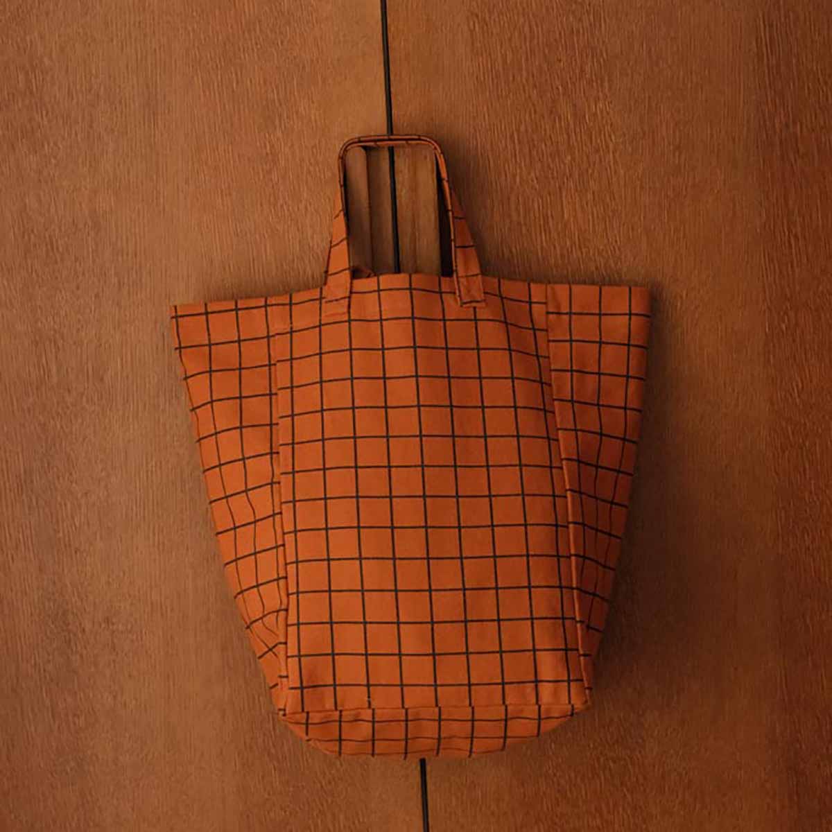 ELISABETH SCHULE CHECK GINGER TASCHE