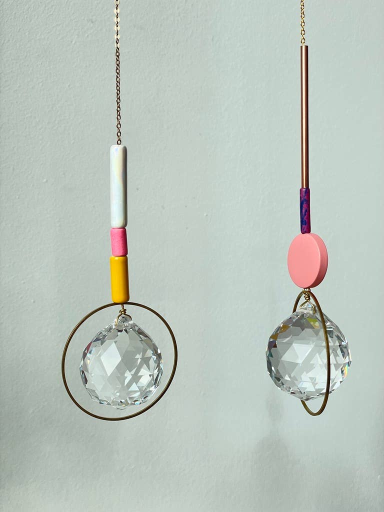 Suncatcher Disc/ Lichtfänger / Fensterkristall  / Prisma