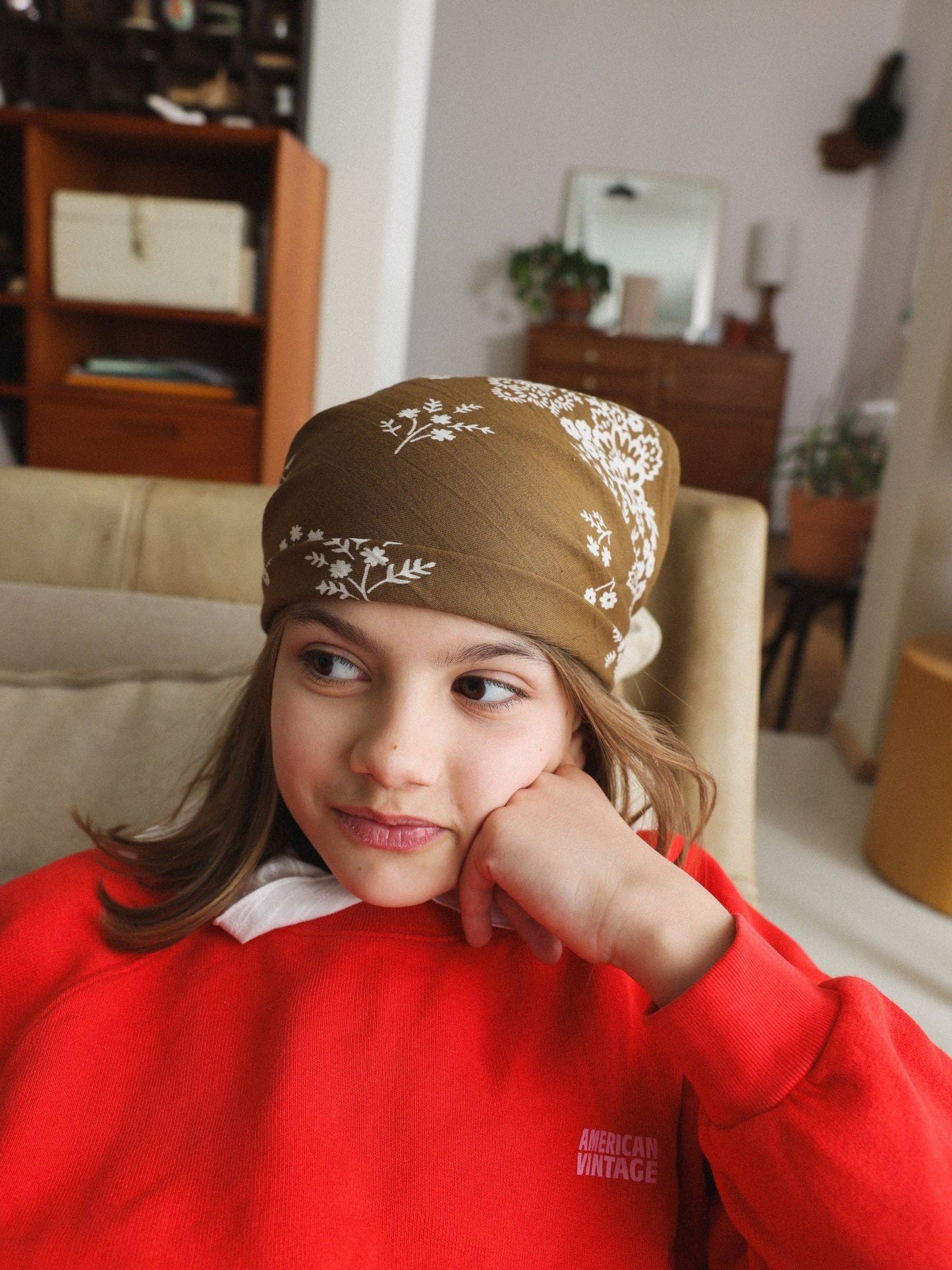 Foulard Kinder Mysore Bandana Khaki