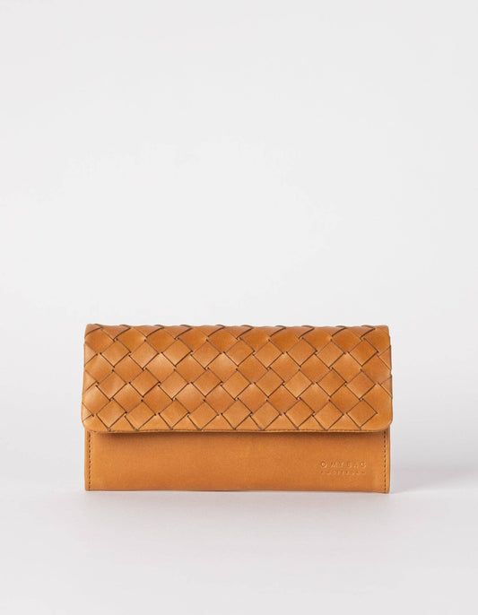 Pau's Pouch - Cognac Geflochtenes Klassisches Leder