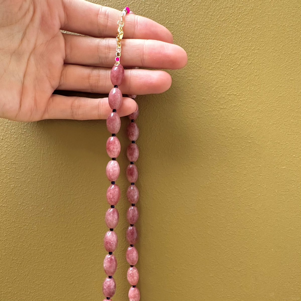 Collier Noée - Pflaume