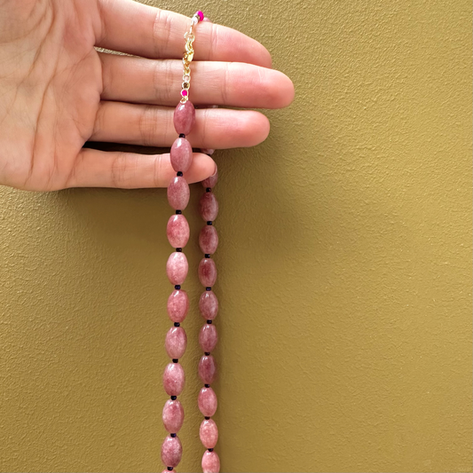 Collier Noée - Pflaume