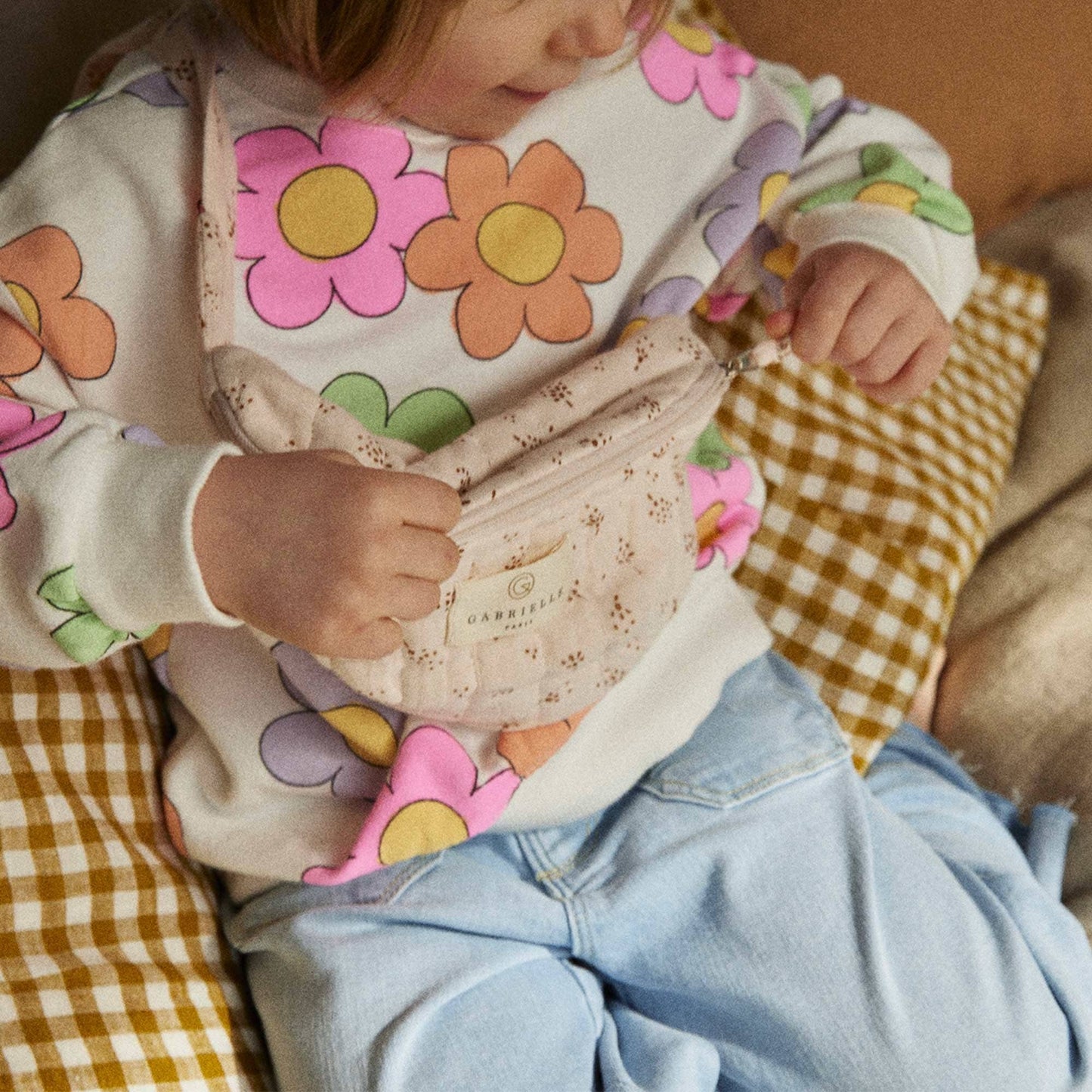 Banane Kind aus Baumwollmusselin Étincelle