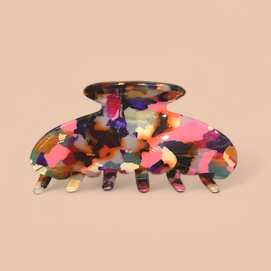 Babys Haarspange GM - Harlekin