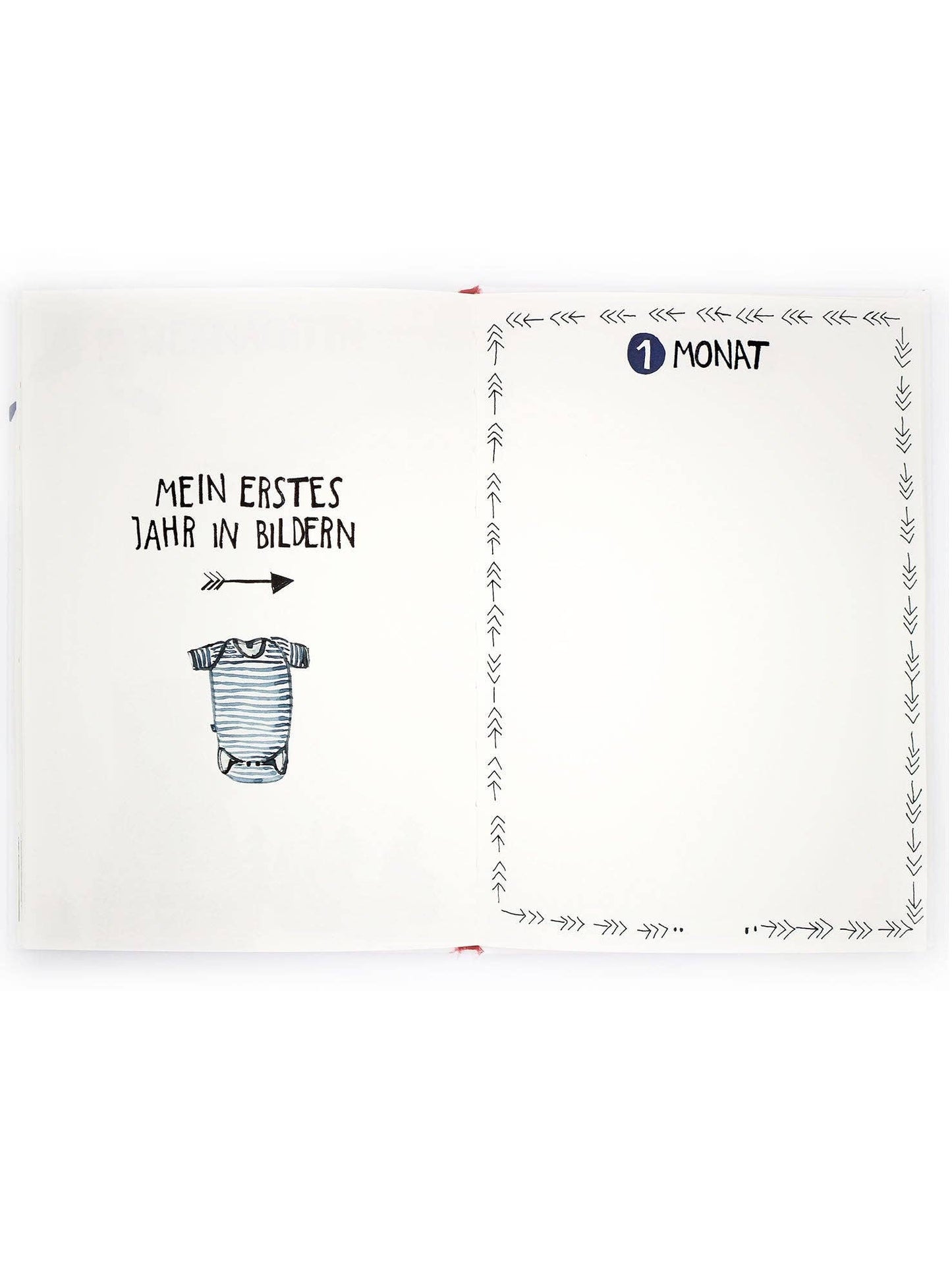 Babybuch Meine ersten Monate