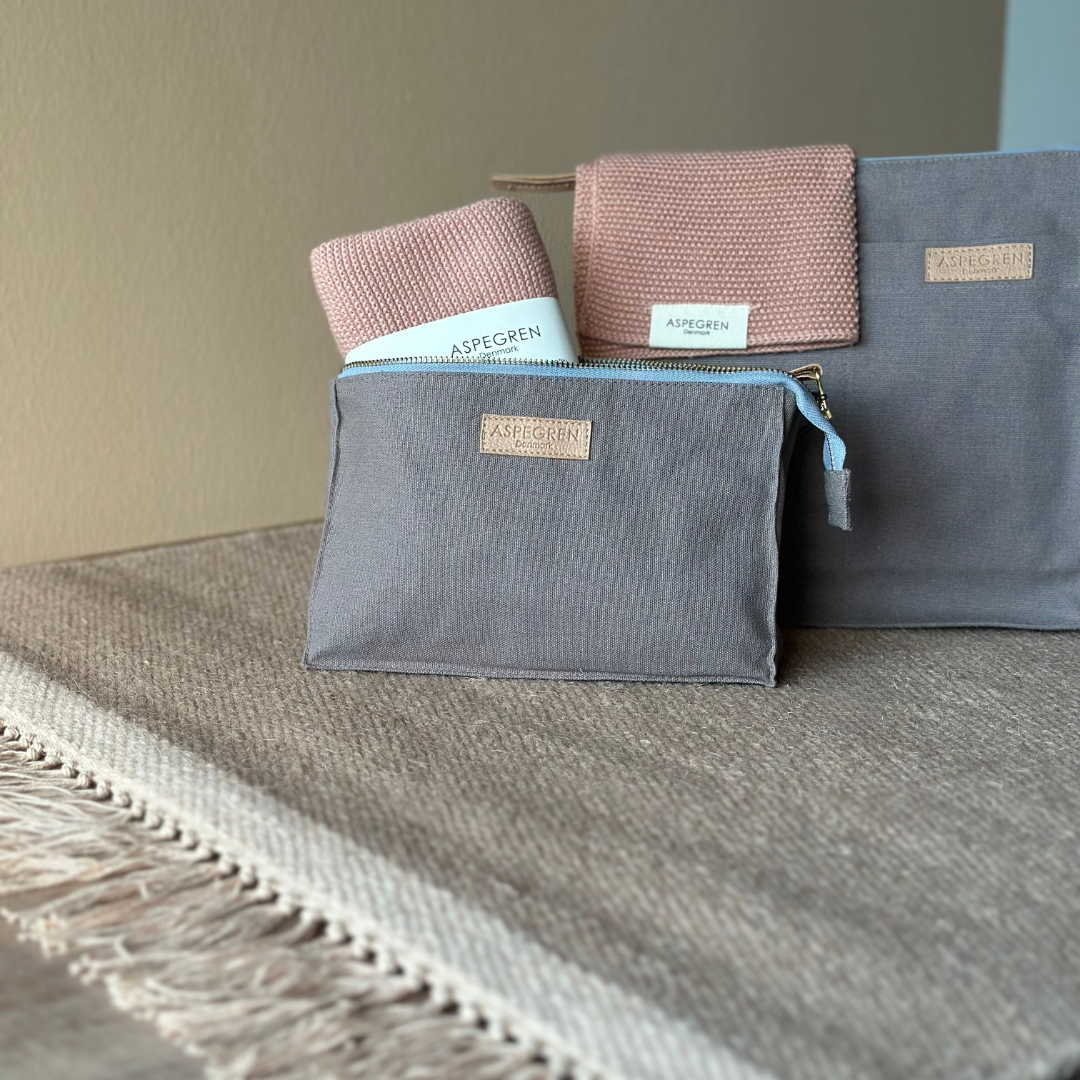 Spültücher aus Bio-Baumwolle – 2er-Set – Strickware – Rootbeer