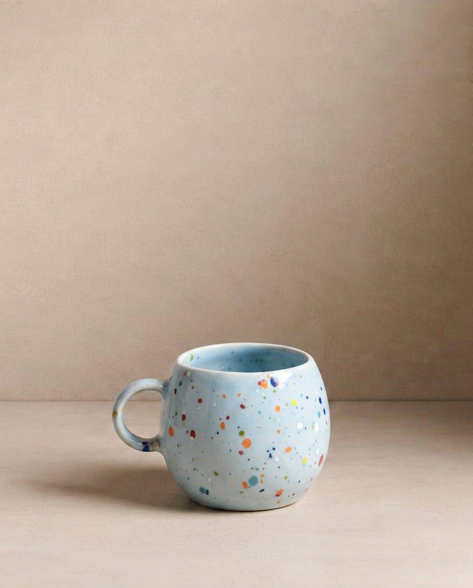 Neue Party Ball Tasse 250 ml in sanftem Blau