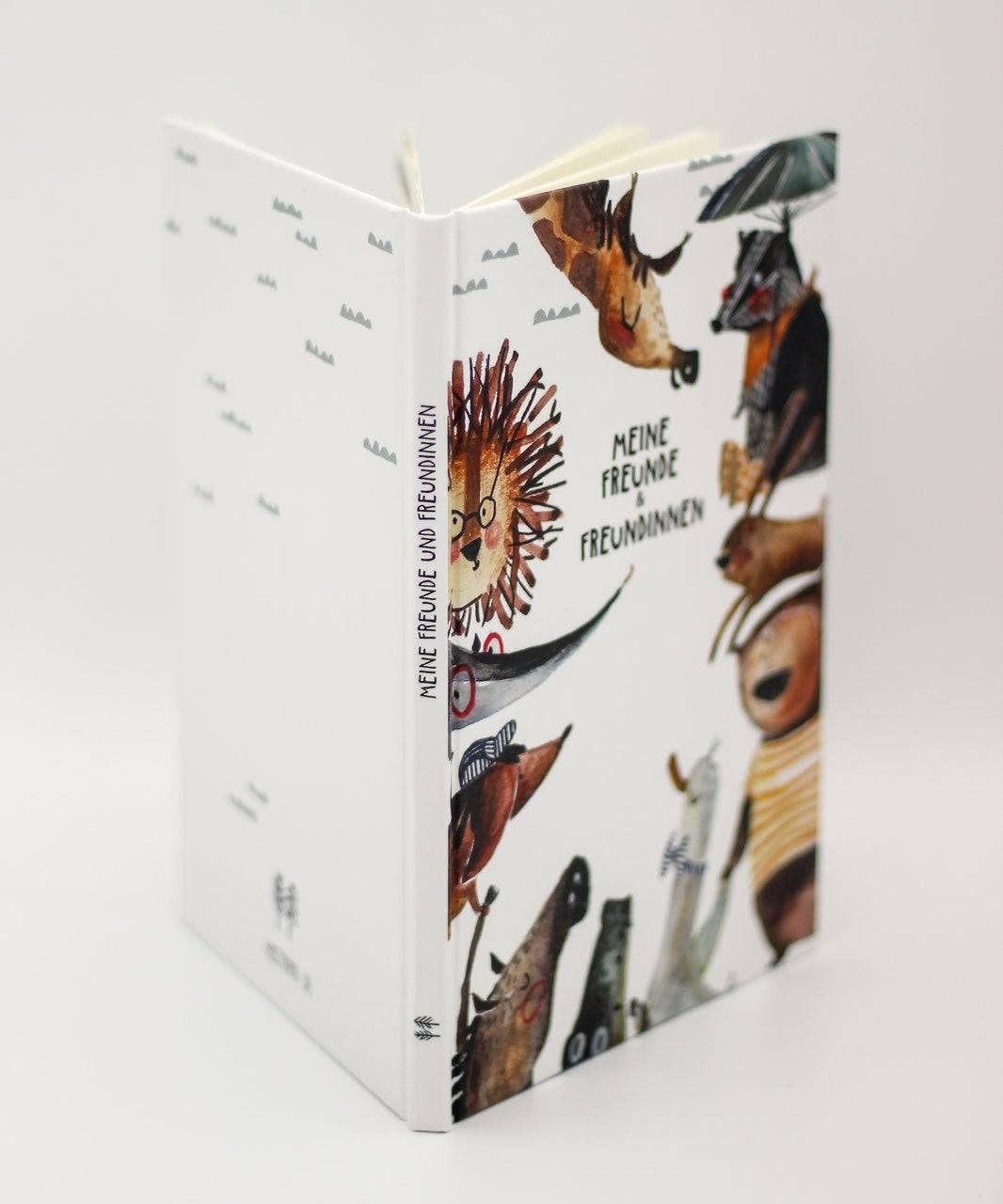 Freundebuch mit tollen Illustrationen