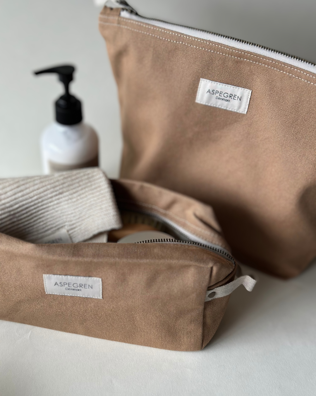 Geschirrtuch - Bio-Baumwolle - Gestrickt - Welle - Birke