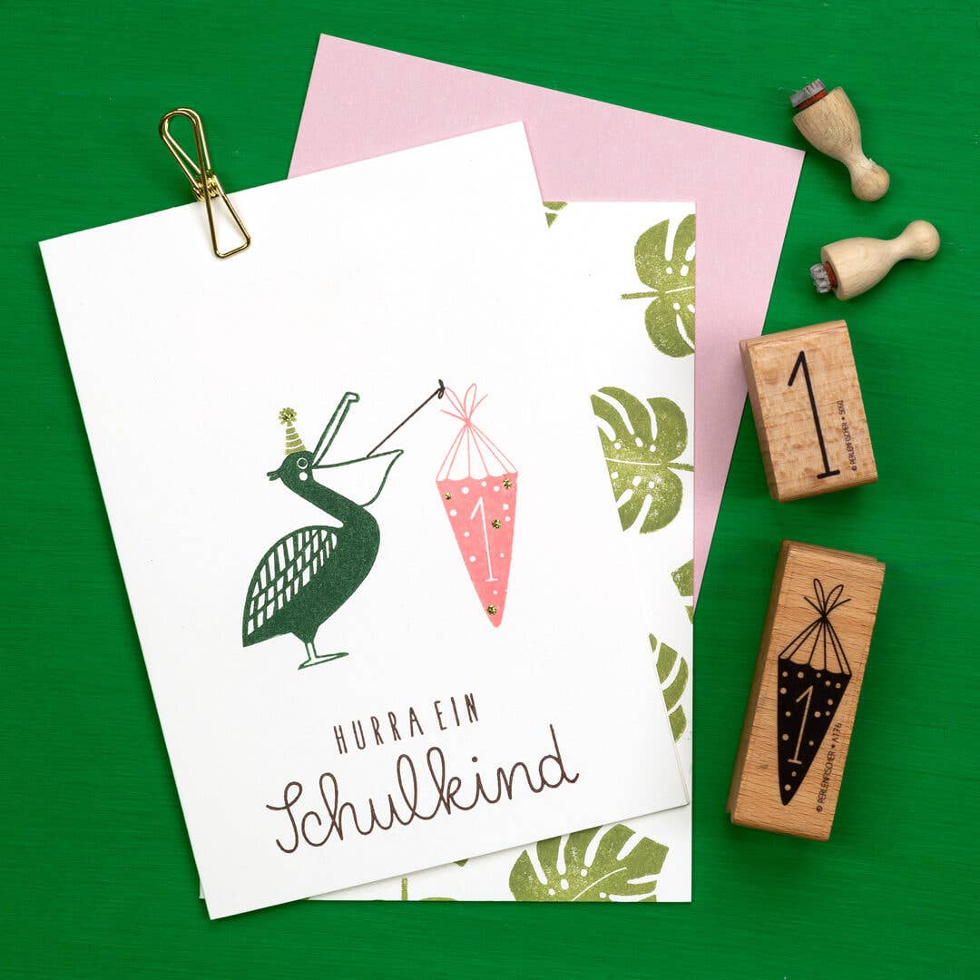 Stempel | Hurra ein Schulkind