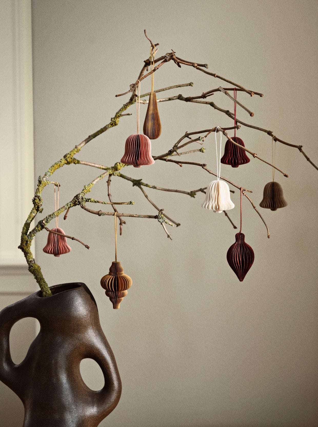 Chime Bell Christbaumschmuck Pink