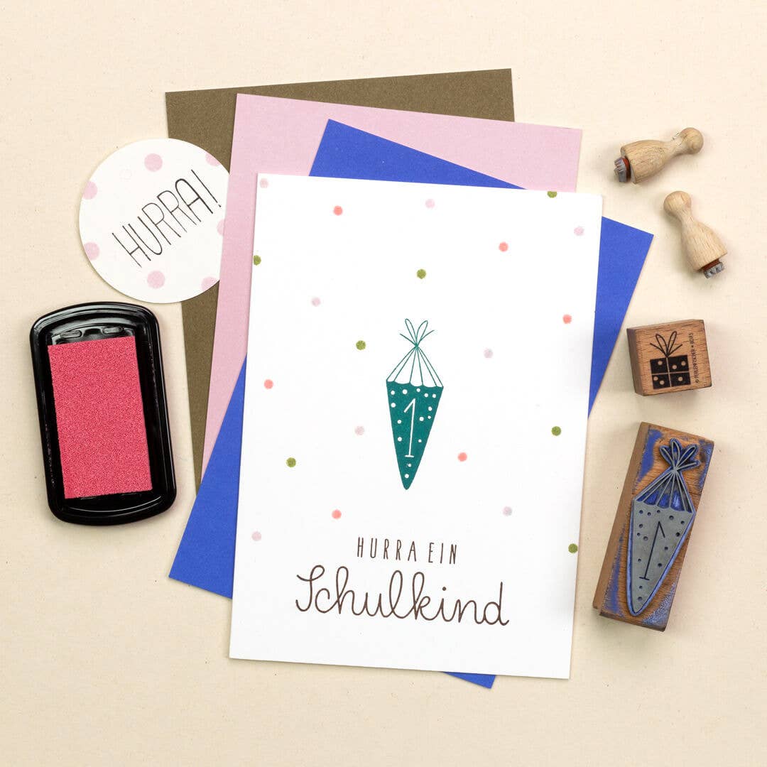 Stempel | Hurra ein Schulkind