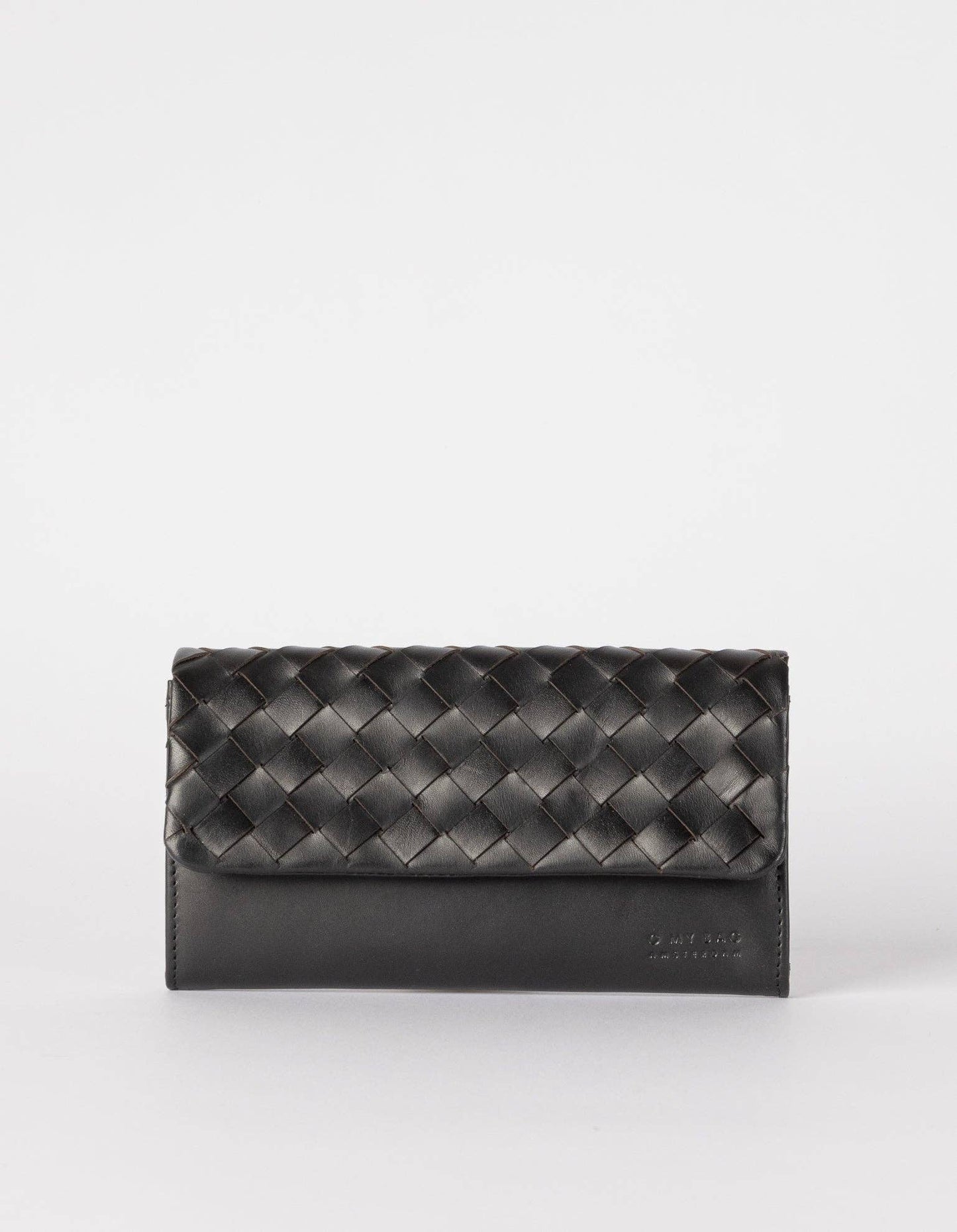 Pau's Tasche - Schwarzes Klassisches Geflochtenes Leder